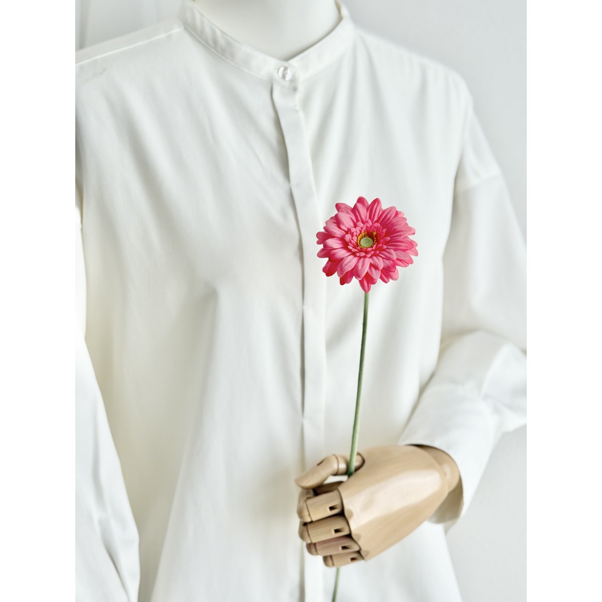 即日★【造花】ビダヤコム/ブライトショートガーベラ モーブ/V25015-042MAU