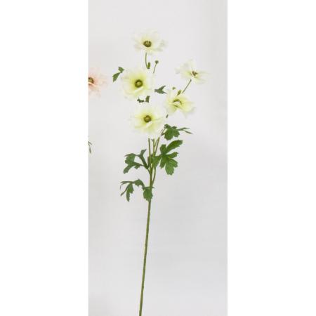 特価◎【造花】ビダヤコム/バタフライラナンキュラス ホワイト/V25013-001W