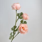 【造花】ビダヤコム/ハニーラナンキュラス ライト/ピンク/V25044-207LT/P