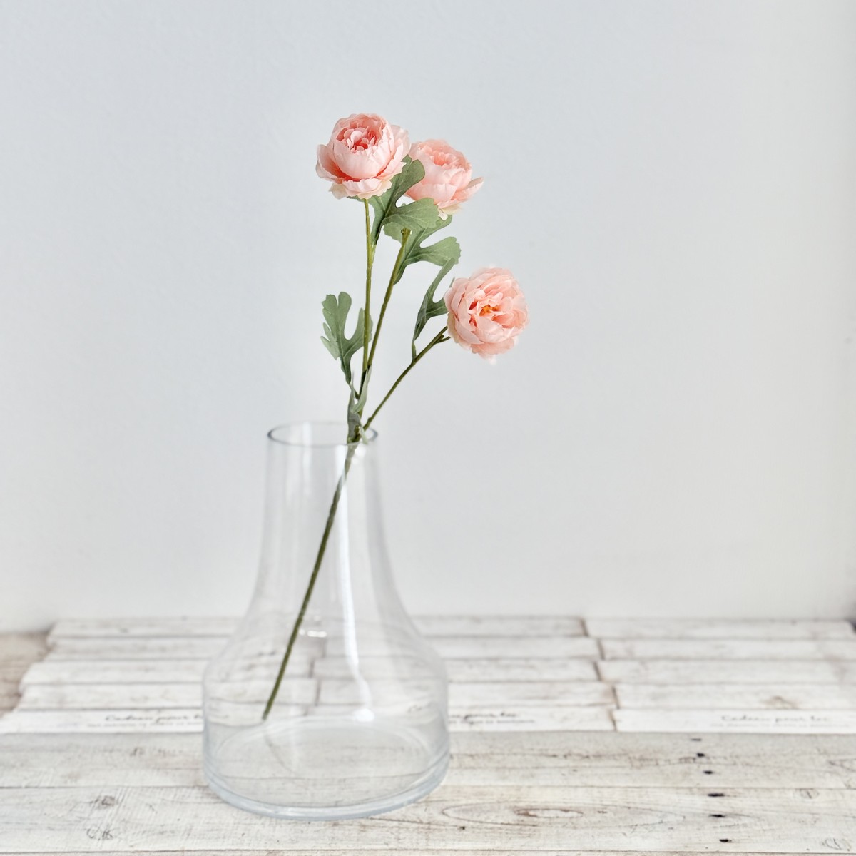 アウトレット◎即日★【造花】ビダヤコム/ハニーラナンキュラス ライト/ピンク/V25044-207LT/P