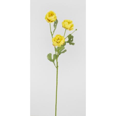 特価◎【造花】ビダヤコム/ハニーラナンキュラス イエロー/V25044-004Y