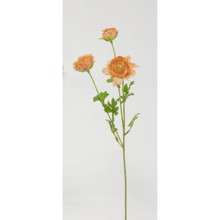 特価◎【造花】ビダヤコム/レイヤードラナンキュラス ピーチ/V25032-006PEA