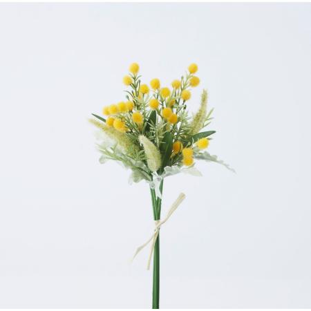 特価◎【造花】ビダヤコム/フィールドミモザバンドル イエロー/V23011-004Y