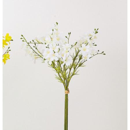 特価◎【造花】ビダヤコム/ラインフラワーバンドル(6本/束) ホワイト/T0328-001W