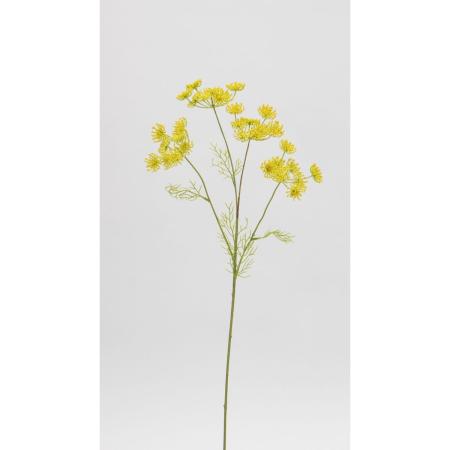 特価◎【造花】ビダヤコム/カラードレースフラワー イエロー/V22131-004Y