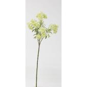 ※販売終了※【造花】ビダヤコム/ワイルドフラワースプレー ホワイト/V25054-001W