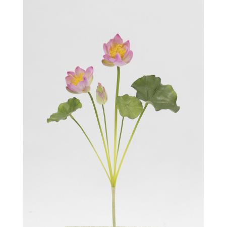 特価◎【造花】ビダヤコム/ミニスイレンブッシュ ピンク/V23049-002P