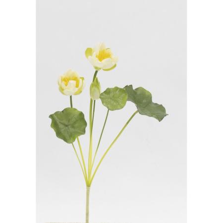 特価◎【造花】ビダヤコム/ミニスイレンブッシュ ホワイト/V23049-001W