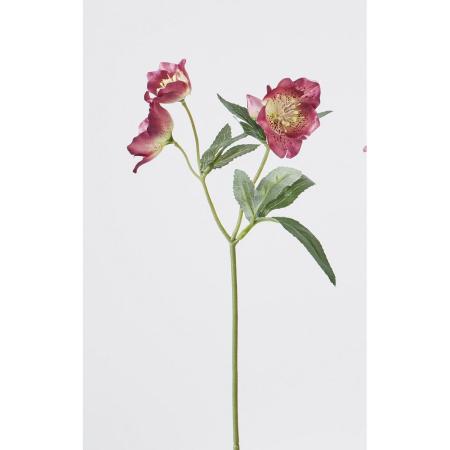 特価◎【造花】ビダヤコム/クリスマスローズ モーブ/FD3352-042MAU