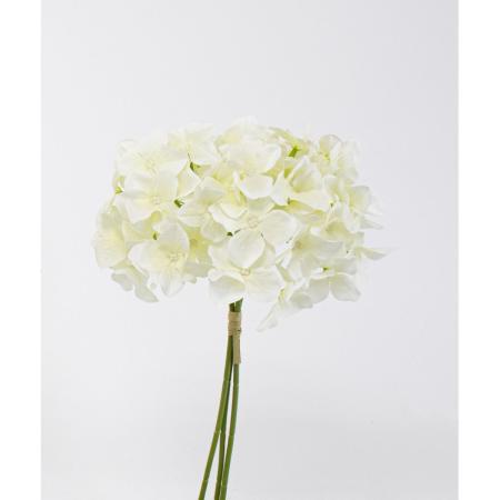 特価◎【造花】ビダヤコム/あじさいの束(3本/束) ホワイト/V25046-001W