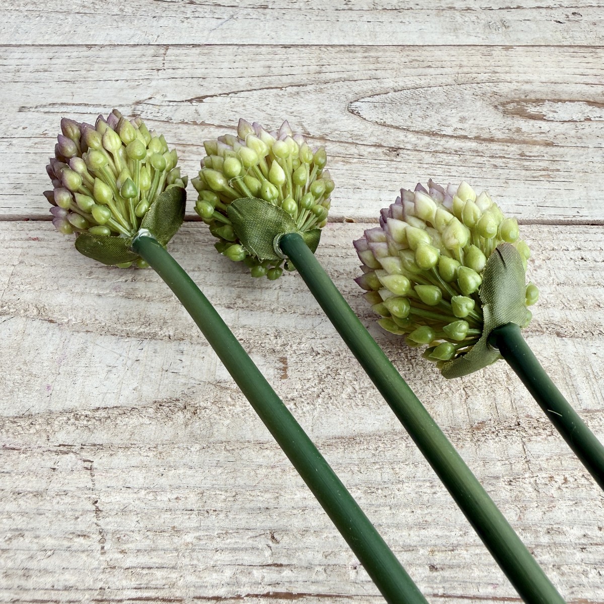 即日★【造花】ビダヤコム/タンチョウアリウム(3本/束) ラベンダー/V24103-011L