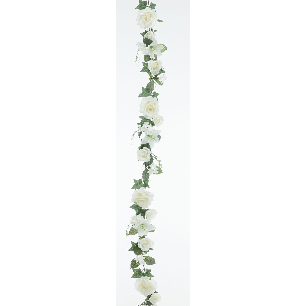 特価◎【造花】ビダヤコム/ミックスローズガーランド クリーム/FD5253-037C