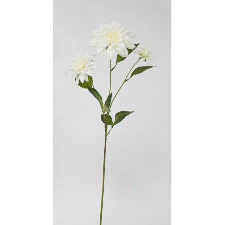 特価◎【造花】ビダヤコム/ダリア ホワイト/V25079-001W