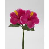 レジンヘアゴム　ピンク　ダイヤ　南国　ハイビスカス風 レジンヘアゴム ピンク ダイヤ 南国 ハイビスカス風 レジンヘアゴム