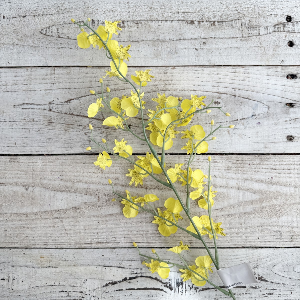 アウトレット◎即日★【造花】ビダヤコム/ミニダンシングオーキッド イエロー/F3834-004Y