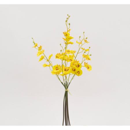 特価◎【造花】ビダヤコム/ダンシングオーキッドバンドル イエロー/R1206-004Y