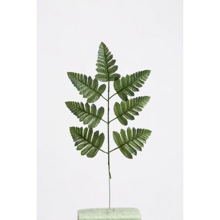 特価◎【造花】ビダヤコム/レザーファン グリーン/V24016-024G