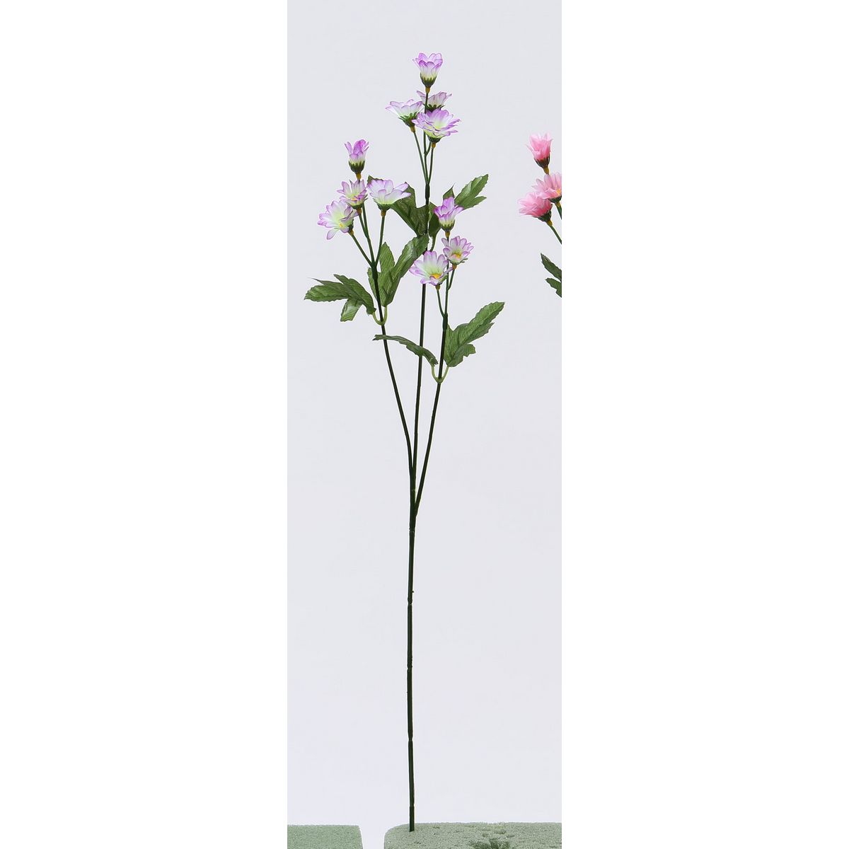 特価◎【造花】ビダヤコム/野菊 パープル/ホワイト/F4049-245PP/W