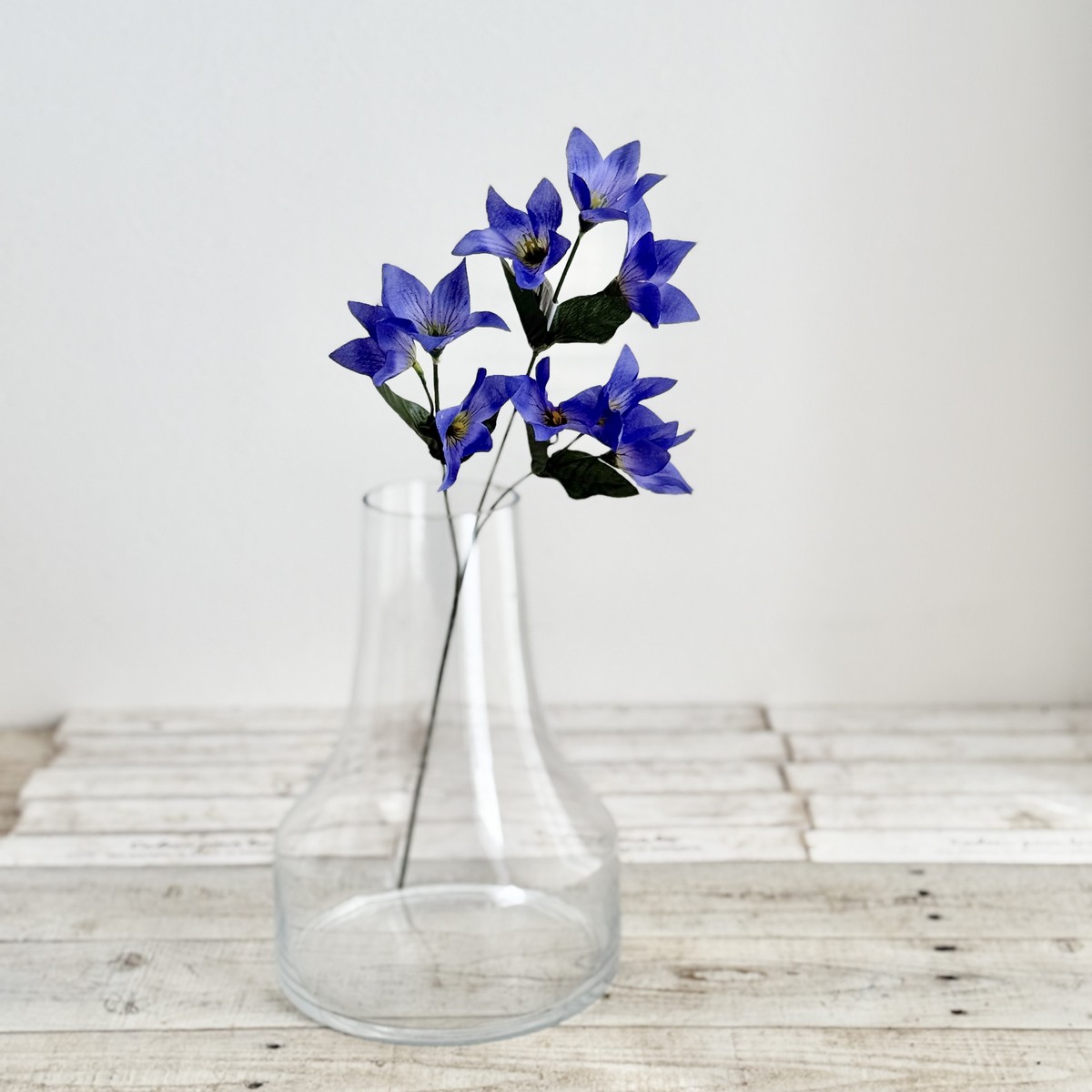 即日★【造花】ビダヤコム/キキョウ ブルー/F4185-005B