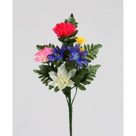 特価◎【造花】ビダヤコム/盆花ブッシュ(小) ミックス/F3895-055MIX