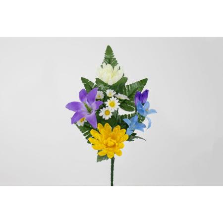 特価◎【造花】ビダヤコム/仏花ブッシュ ミックス/V25059-055MIX