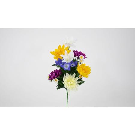 特価◎【造花】ビダヤコム/仏花ブッシュ ミックス/V25093-055MIX