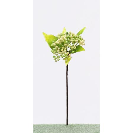 特価◎【造花】ビダヤコム/ベビーベリーピック クリーム/グリーン/Z0098-127C/G