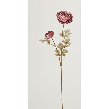 特価◎【造花】ビダヤコム/ペールドライラナンキュラス モーブ/P4849-042MAU