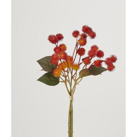 特価◎【造花】ビダヤコム/ドライポンポンバンドル(3本/束) レッド/Z0143-003R