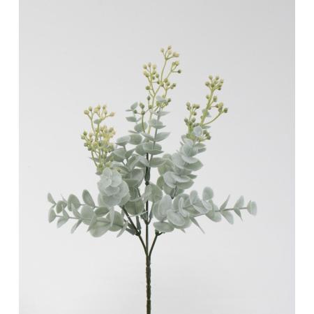 特価◎【造花】ビダヤコム/ユーカリベリーブッシュ ライト/グリーン/V25021-023LT/G