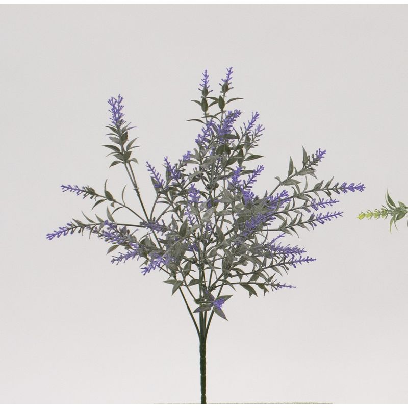 特価◎【造花】ビダヤコム/ハーブブッシュ ラベンダー/F4193-011L