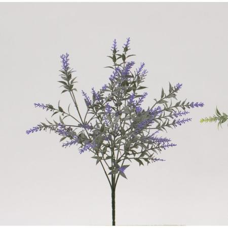 特価◎【造花】ビダヤコム/ハーブブッシュ ラベンダー/F4193-011L