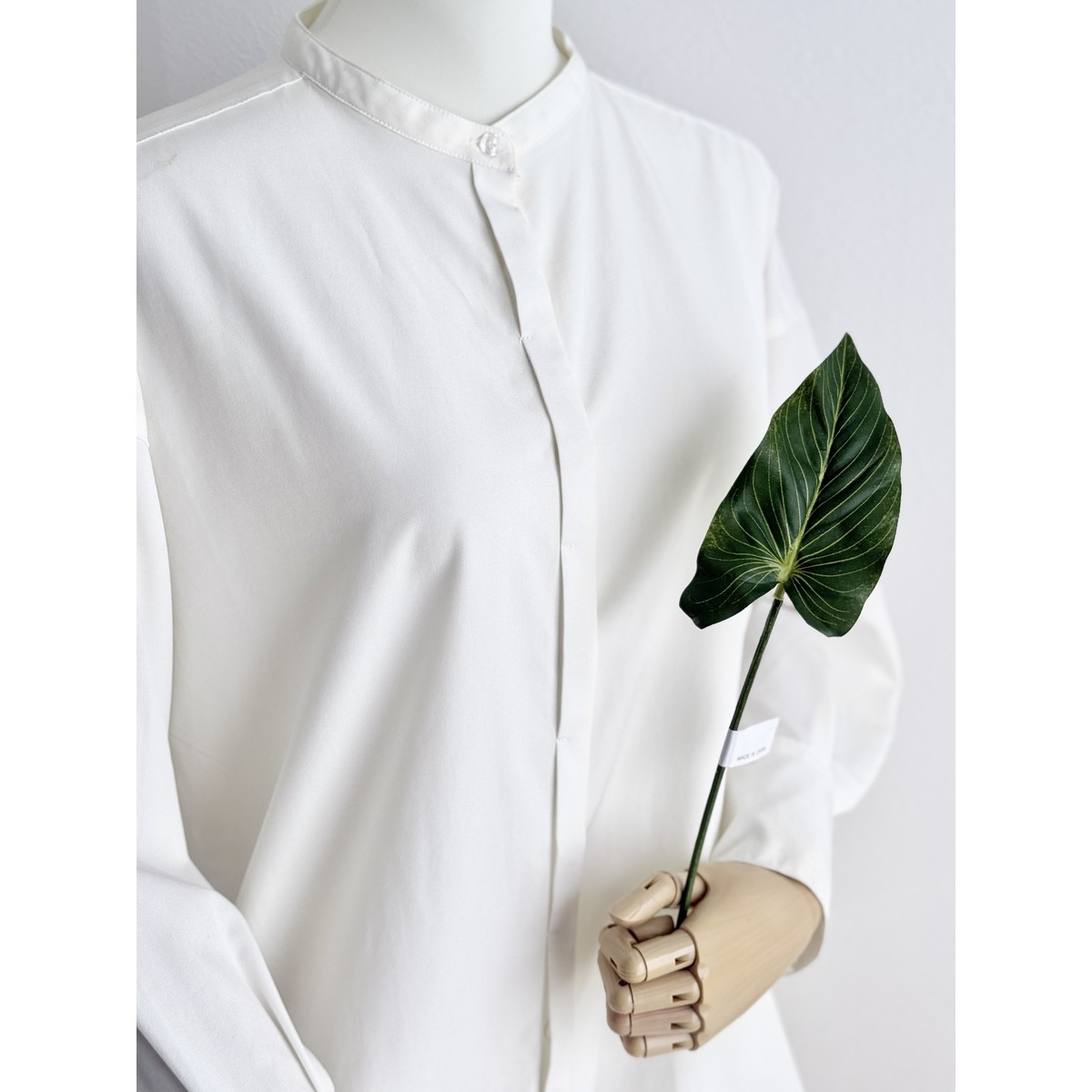 即日★【造花】ビダヤコム/アンスリウムリーフ グリーン/V23033-024G