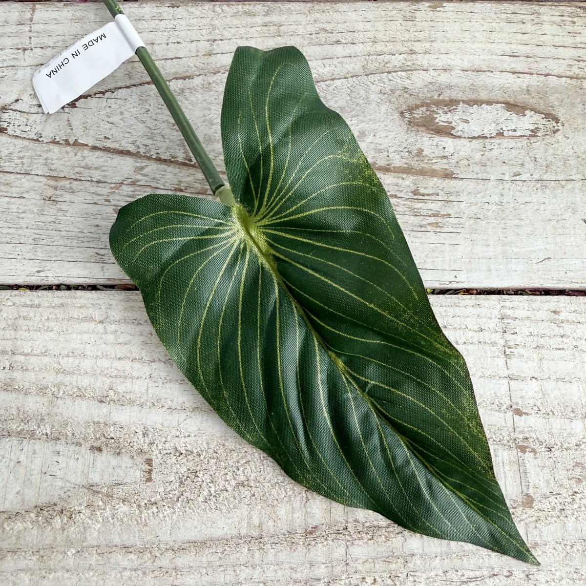 即日★【造花】ビダヤコム/アンスリウムリーフ グリーン/V23033-024G