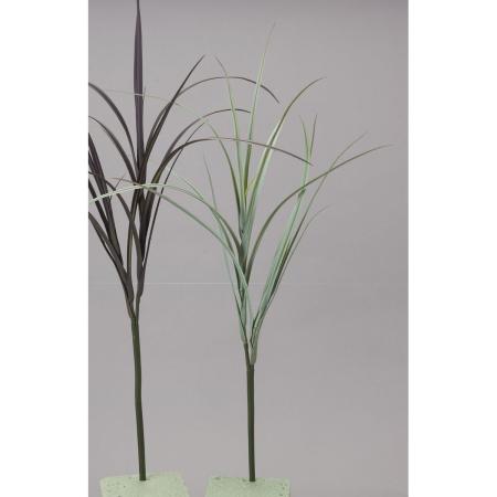 特価◎【造花】ビダヤコム/ソードリーフスプレー グレイ/グリーン/FD3776-190GREY/G