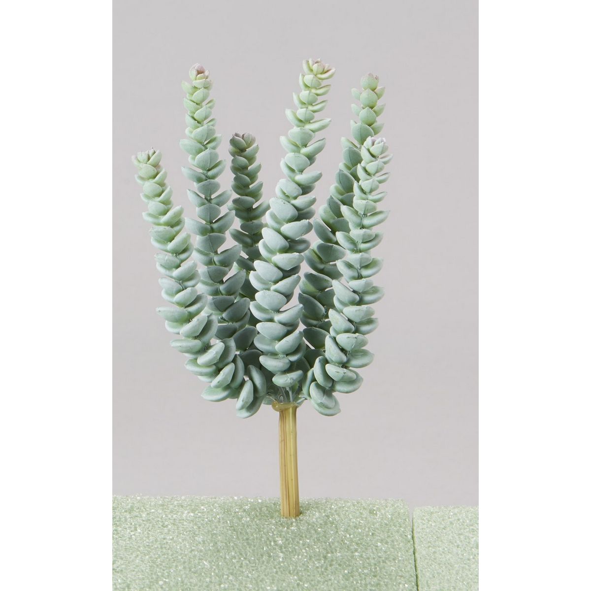 特価◎【造花】ビダヤコム/セダムブッシュ グレイ/F4104-015GREY
