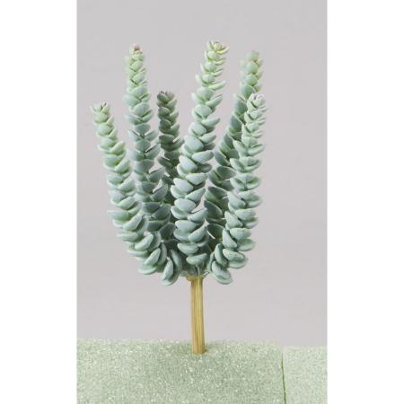 特価◎【造花】ビダヤコム/セダムブッシュ グレイ/F4104-015GREY