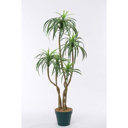 特価◎【直送】【人工観葉植物】ビダヤコム/ユッカポット グリーン/クリーム/F4186-172G/C ※返品・代引・キャンセル不可