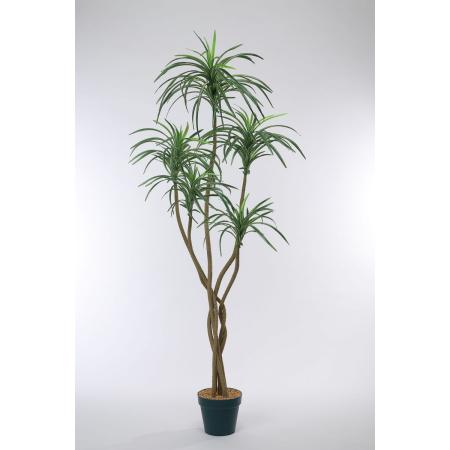 特価◎【直送】【人工観葉植物】ビダヤコム/ユッカポット グリーン/F4187-024G ※返品・代引・キャンセル不可