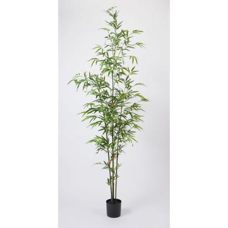 特価◎【直送】【人工観葉植物】ビダヤコム/バンブーポット グリーン/FD3626-024G ※返品・代引・キャンセル不可