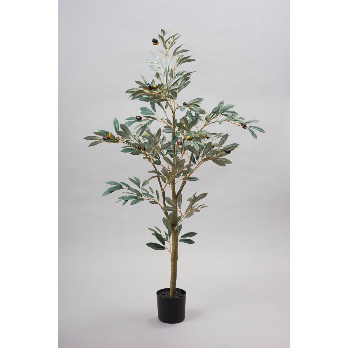 特価◎【直送】【人工観葉植物】ビダヤコム/オリーブポット グリーン/FD3797-024G ※返品・代引・キャンセル不可