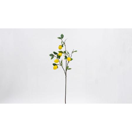 特価◎【造花】ビダヤコム/レモンスプレー イエロー/V24119-004Y