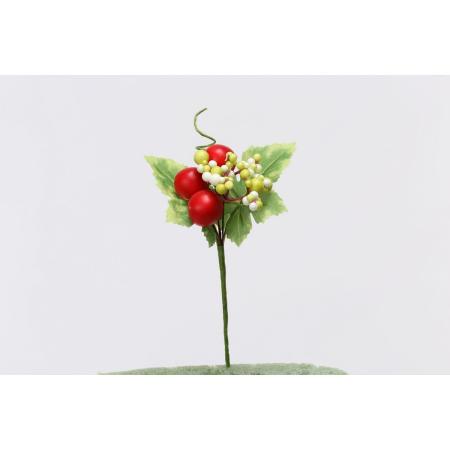 特価◎【造花】ビダヤコム/フルーツトマトピック レッド/H0470-003R