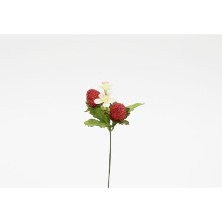 特価◎【造花】ビダヤコム/ミニストロベリーピック レッド/V24099-003R