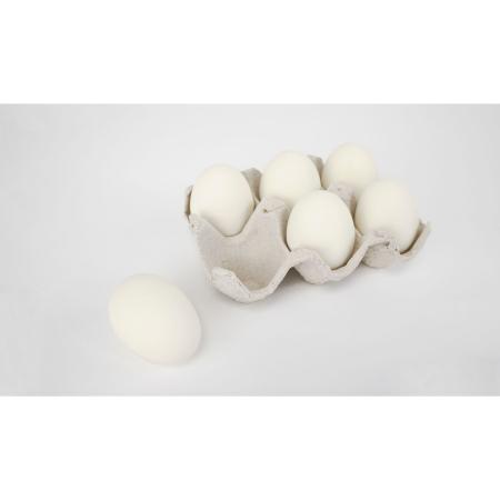 特価◎【造花】ビダヤコム/玉子パック(6ヶ/パック) ホワイト/V25008-001W