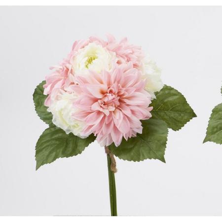 特価◎【造花】ビダヤコム/ダリアブーケ ピンク/P4819-002P