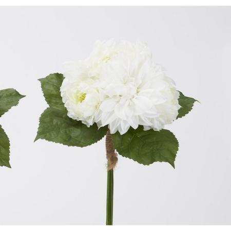 特価◎【造花】ビダヤコム/ダリアブーケ ピュア/ホワイト/P4819-101PURE/W
