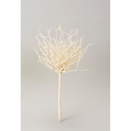 特価◎【造花】ビダヤコム/ツイッグブランチスプレー アイボリー/F4106-030IVORY