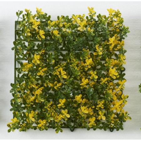 特価◎【造花】ビダヤコム/ボックスウッドマット イエロー/FD3801-004Y