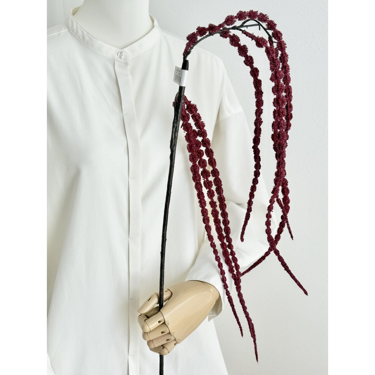 即日★【造花】ビダヤコム/アマランサス バーガンディ/V25111-007BUR